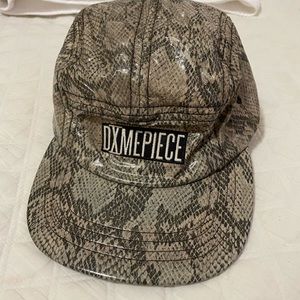 Dxmepiece snakeskin 5 panel hat